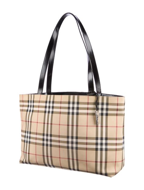 burberry nova check large shoulder tote|Burberry nova check tote price.